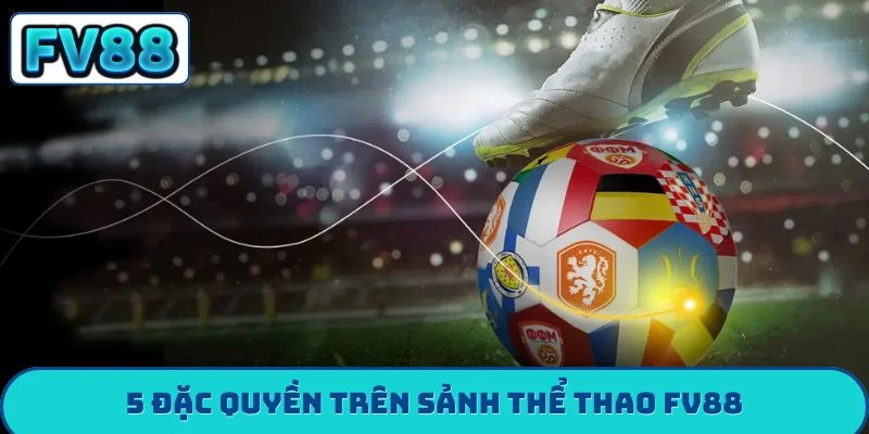 5 đặc quyền trên sảnh thể thao FV88