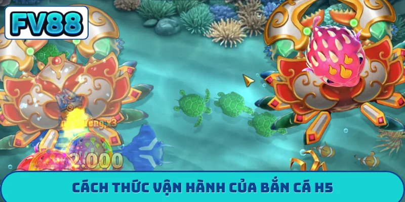 Cách thức vận hành của bắn cá h5