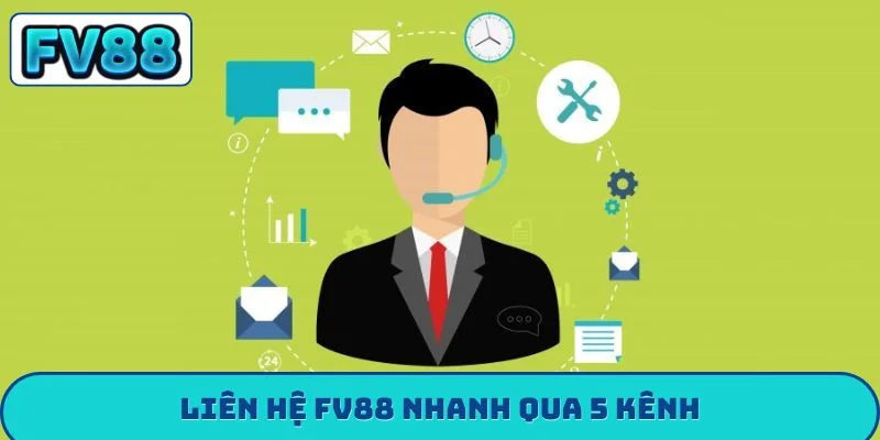 Liên hệ fv88 Liên hệ FV88 nhanh qua 5 kênh